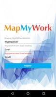 MapMyWork ポスター
