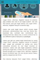 Legal Clinic poster