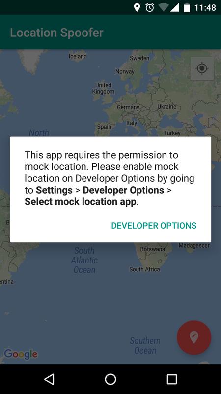 location spoofer 使い方 android