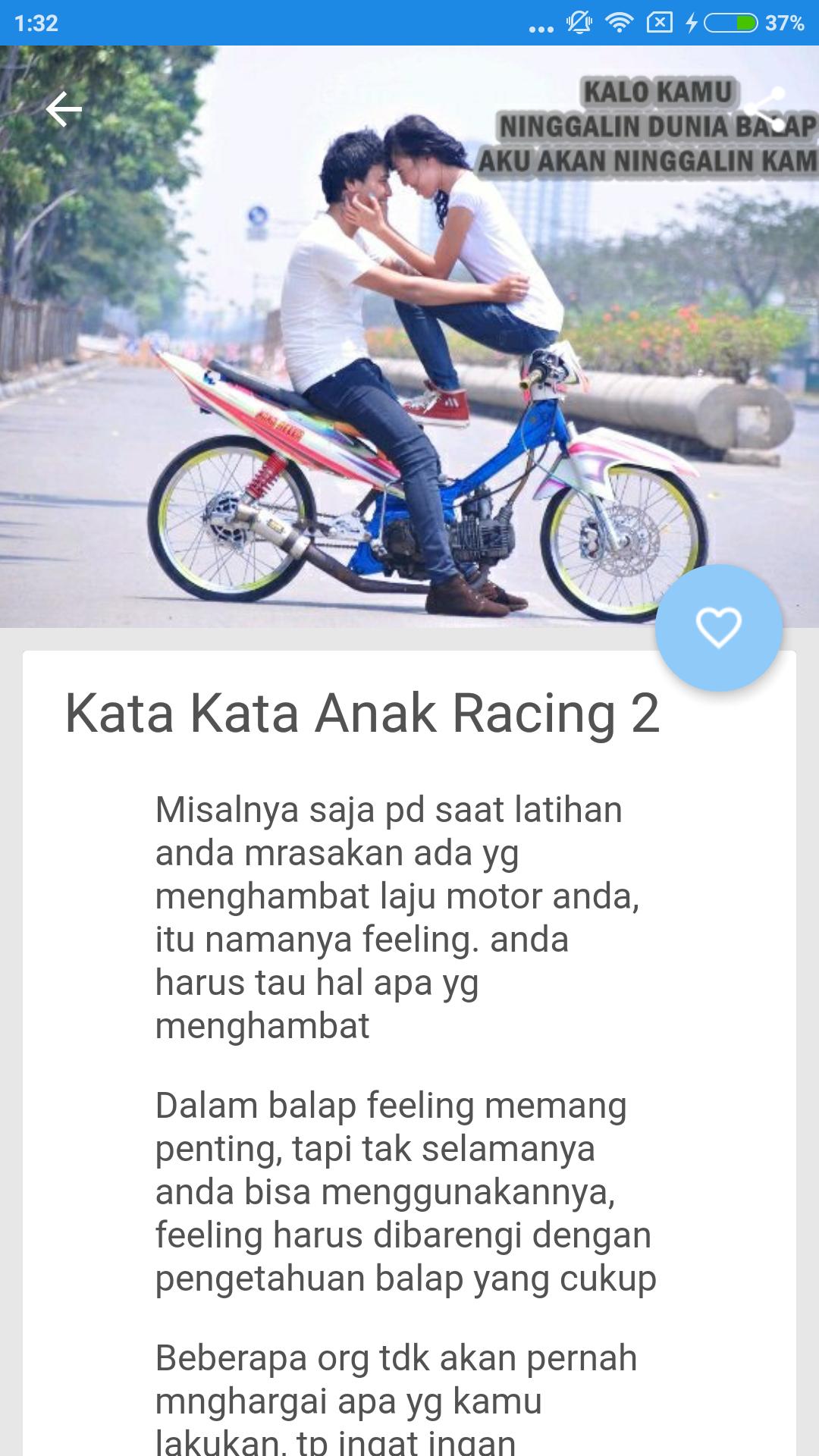 Kata Kata Anak Racing For Android Apk Download