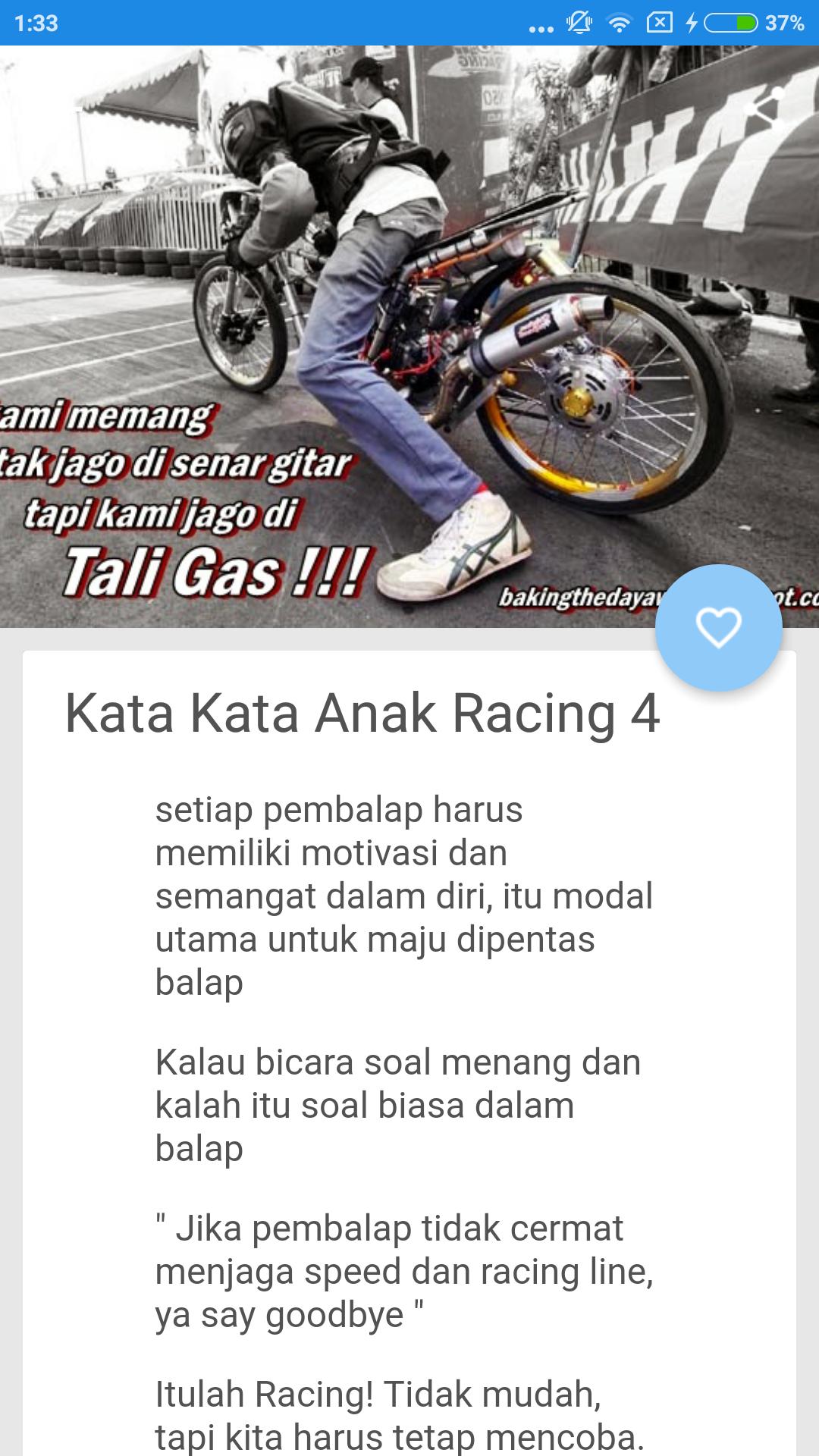 Kata Kata Anak Racing For Android Apk Download