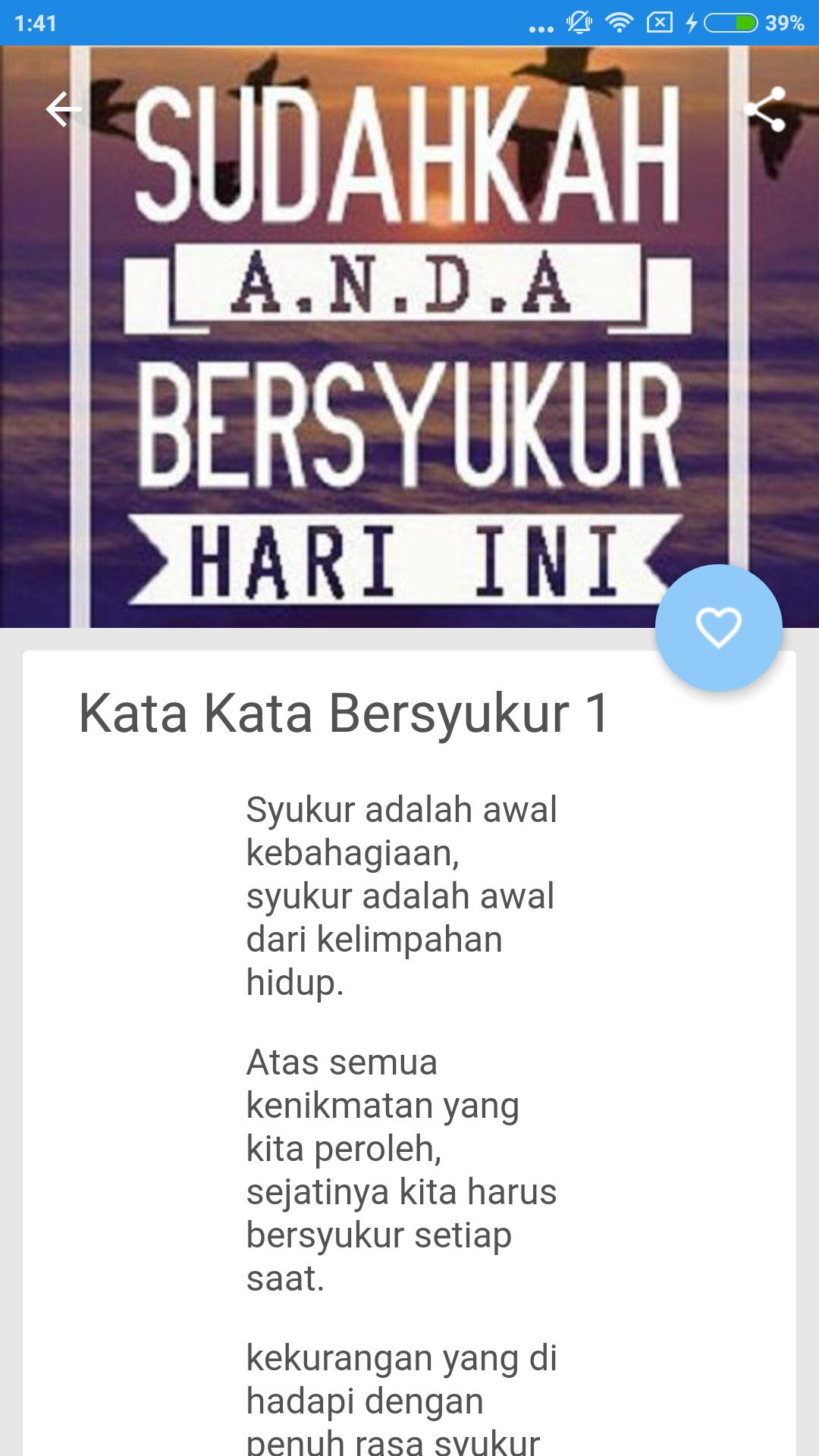 Kata Kata Bersyukur For Android Apk Download