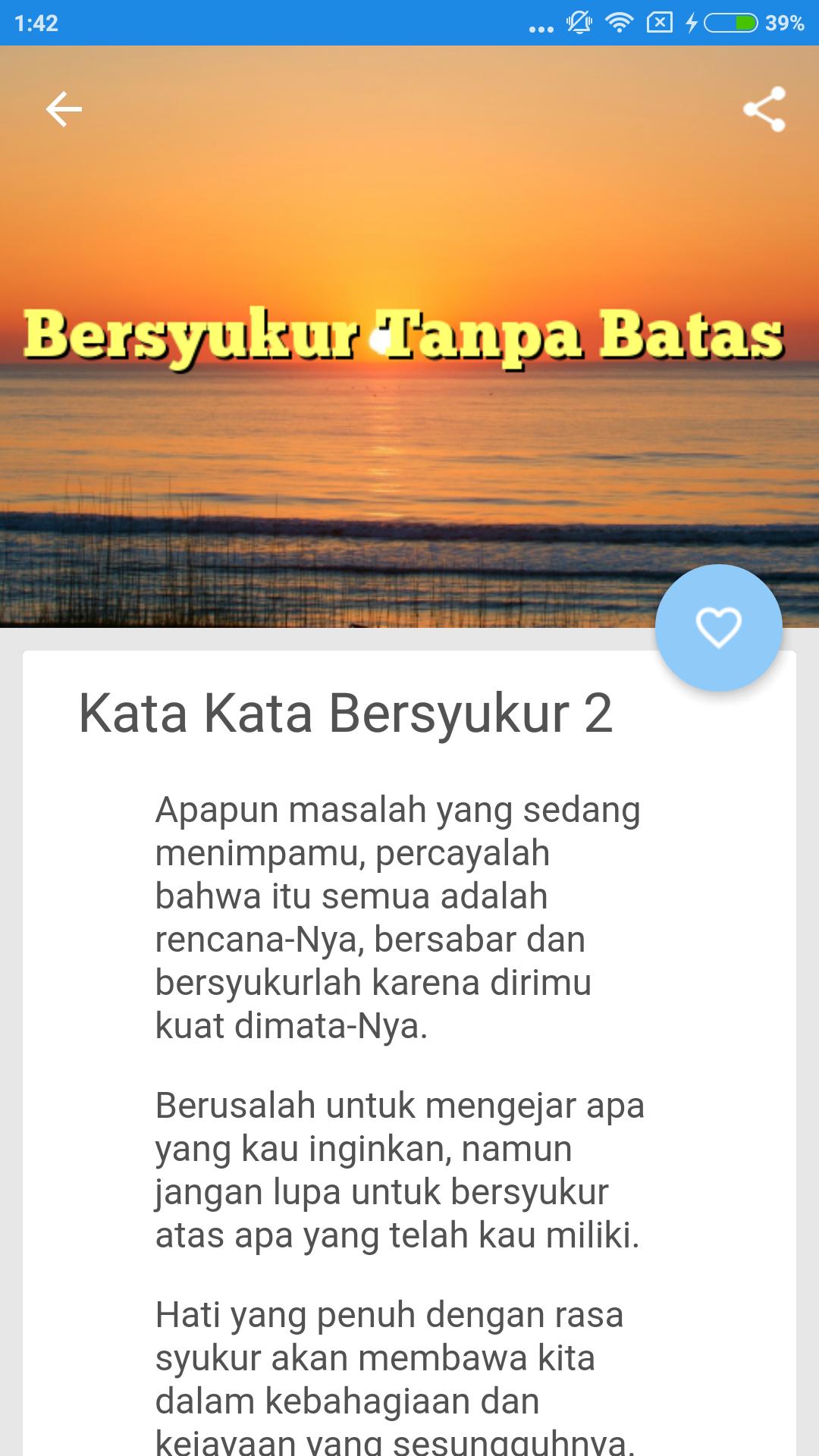 Kata Kata Bersyukur For Android Apk Download