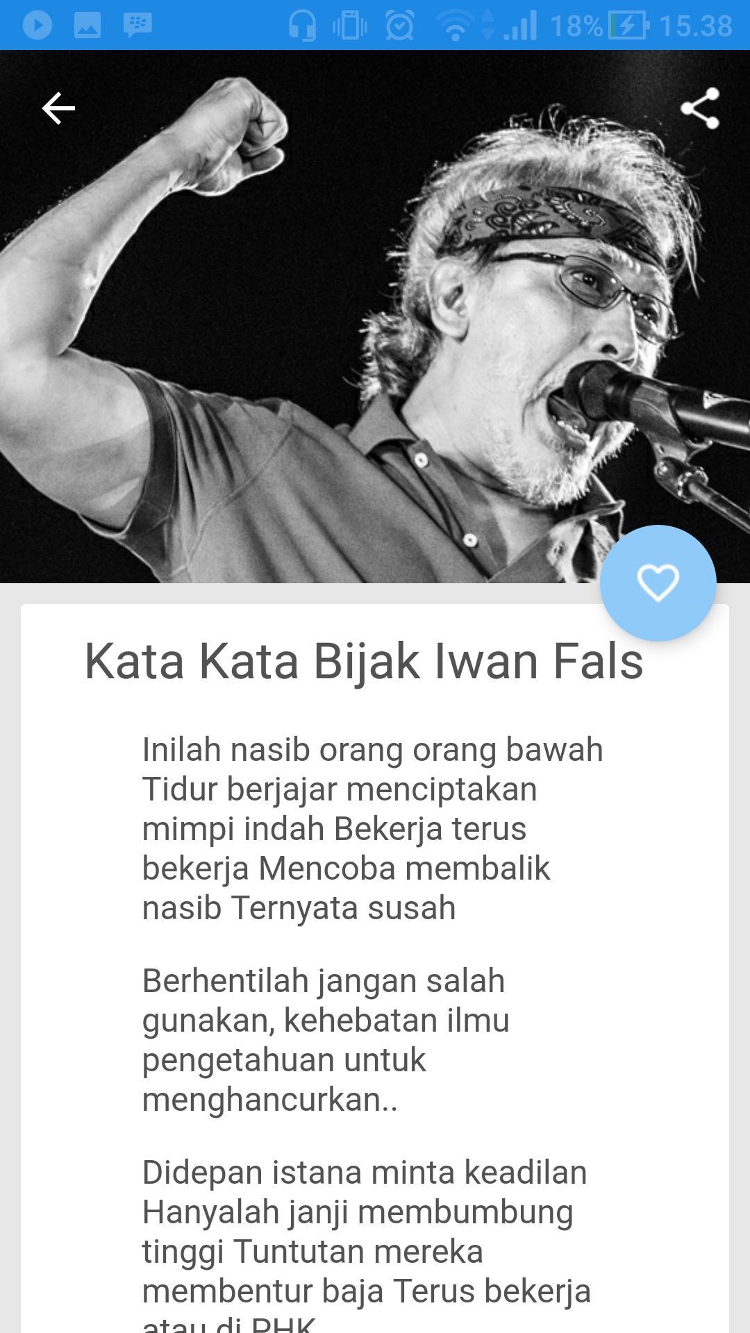 Kata Kata Iwan Fals For Android Apk Download