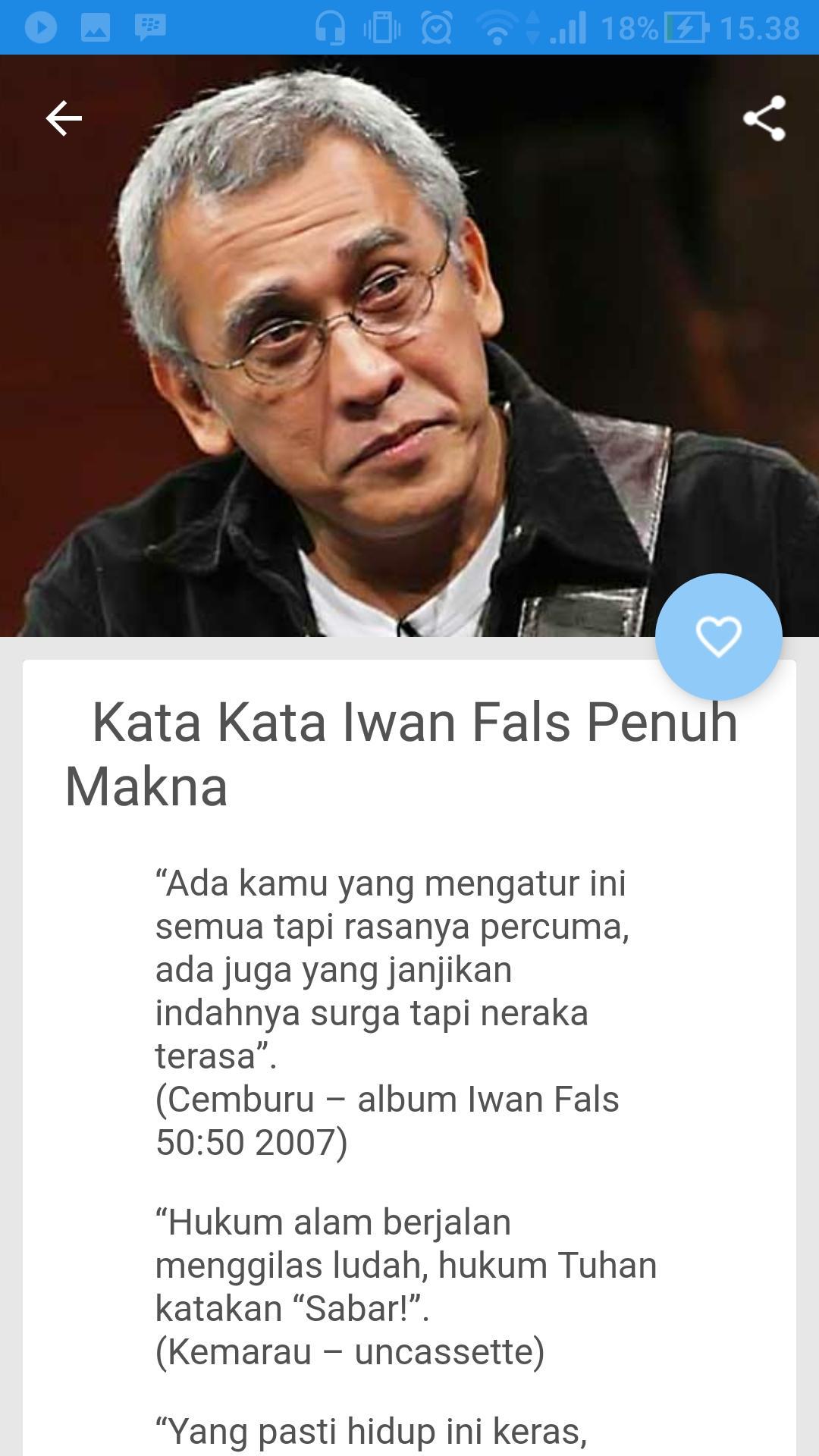 Kata Kata Iwan Fals For Android Apk Download