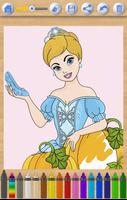 Paint princesses drawings captura de pantalla 3