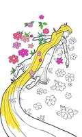 Paint Rapunzel Plakat