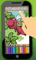 برنامه‌نما Dinosaurs to paint عکس از صفحه