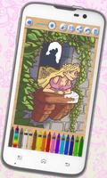 Paint Rapunzel magic drawings capture d'écran 2