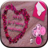 SMS Je  t'aime maman アイコン
