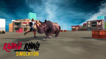 Raging Rhino Simulator capture d'écran 3