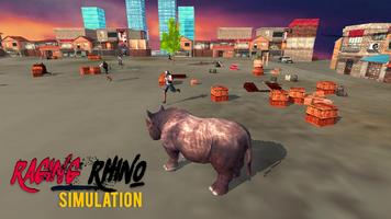 Raging Rhino Simulator capture d'écran 2