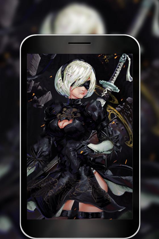 Android 用の Yorha 2b Nier Wallpaper Apk をダウンロード