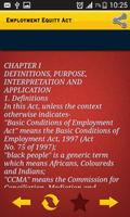 Employment Equity Act capture d'écran 3