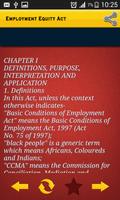 Employment Equity Act تصوير الشاشة 3