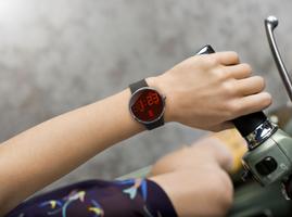 RedLed Digital Watch Face постер