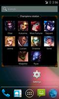 Poster Rotation for League of Legends