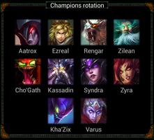 Rotation for League of Legends syot layar 1