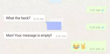 Empty Text - Send Blank Texts