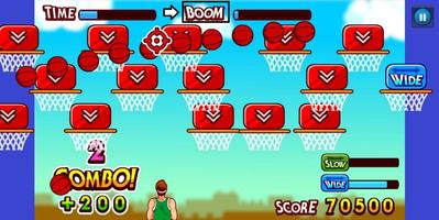 Basketball Game HD syot layar 1