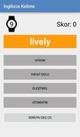 İngilizce Kelime Testi captura de pantalla 3