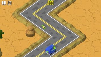 Jogo Car Zigzag Cartaz