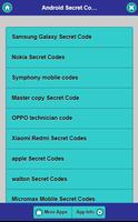 All Mobile Phones Secret Codes Affiche