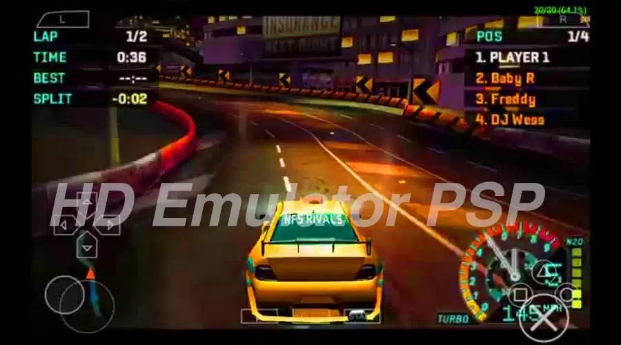 Need For Speed - Underground Rivals ROM - PSP Download - Emulator Games