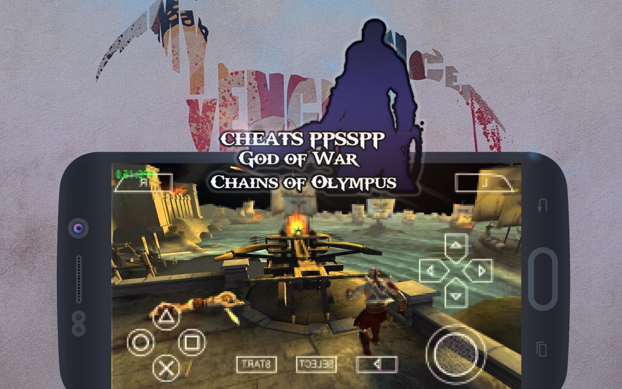 Cheats for PPSSPP God of War Chains of Olympus APK برای دانلود اندروید