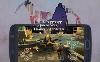 Cheats for PPSSPP God of War Chains of Olympus پوسٹر