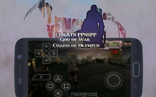 Cheats for PPSSPP God of War Chains of Olympus اسکرین شاٹ 2