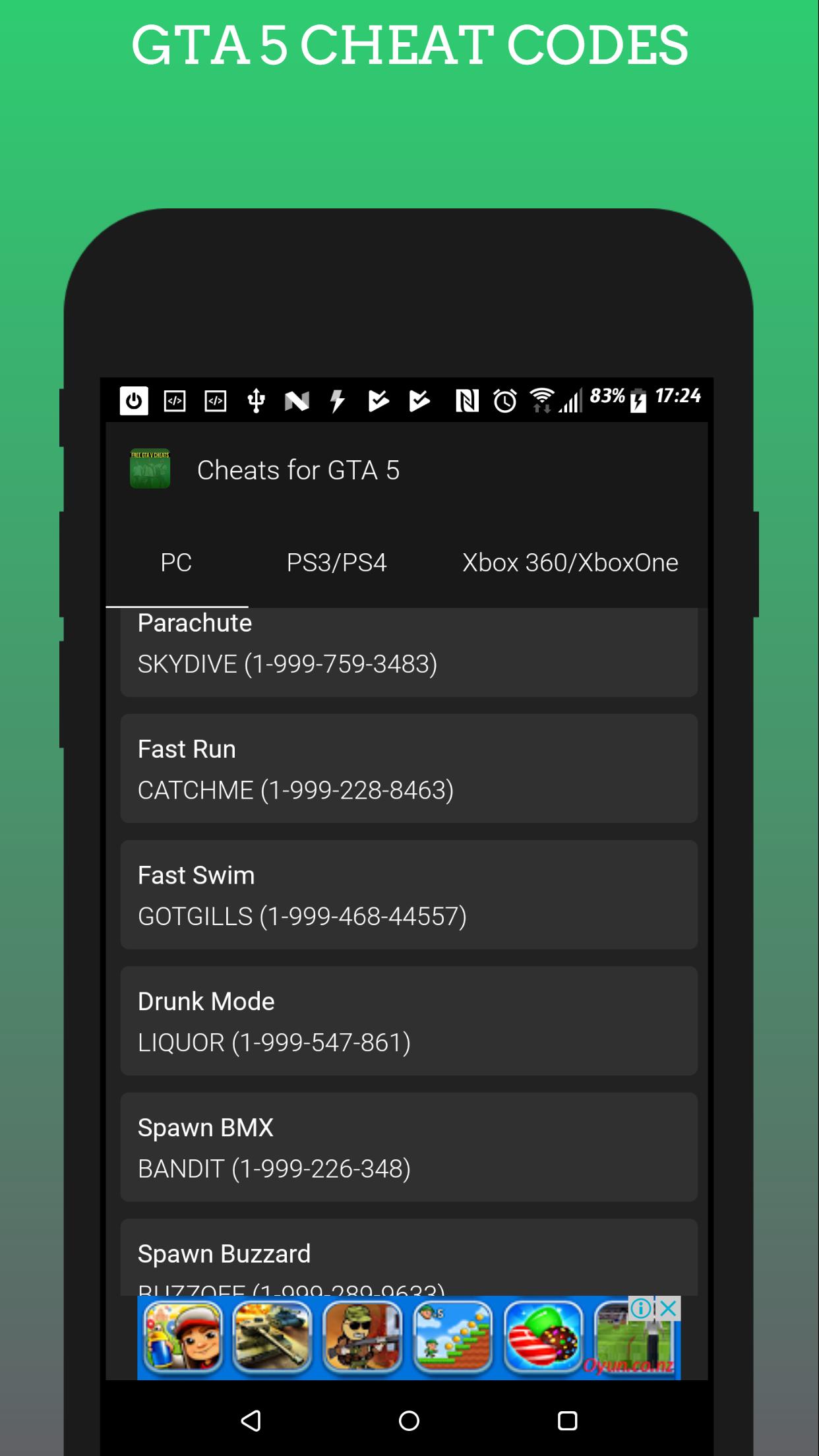 Приложение гта на телефон. Cheat для игр андроид. Cheat code GTA 5 Android.