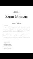 Sahih Bukhari By English Affiche
