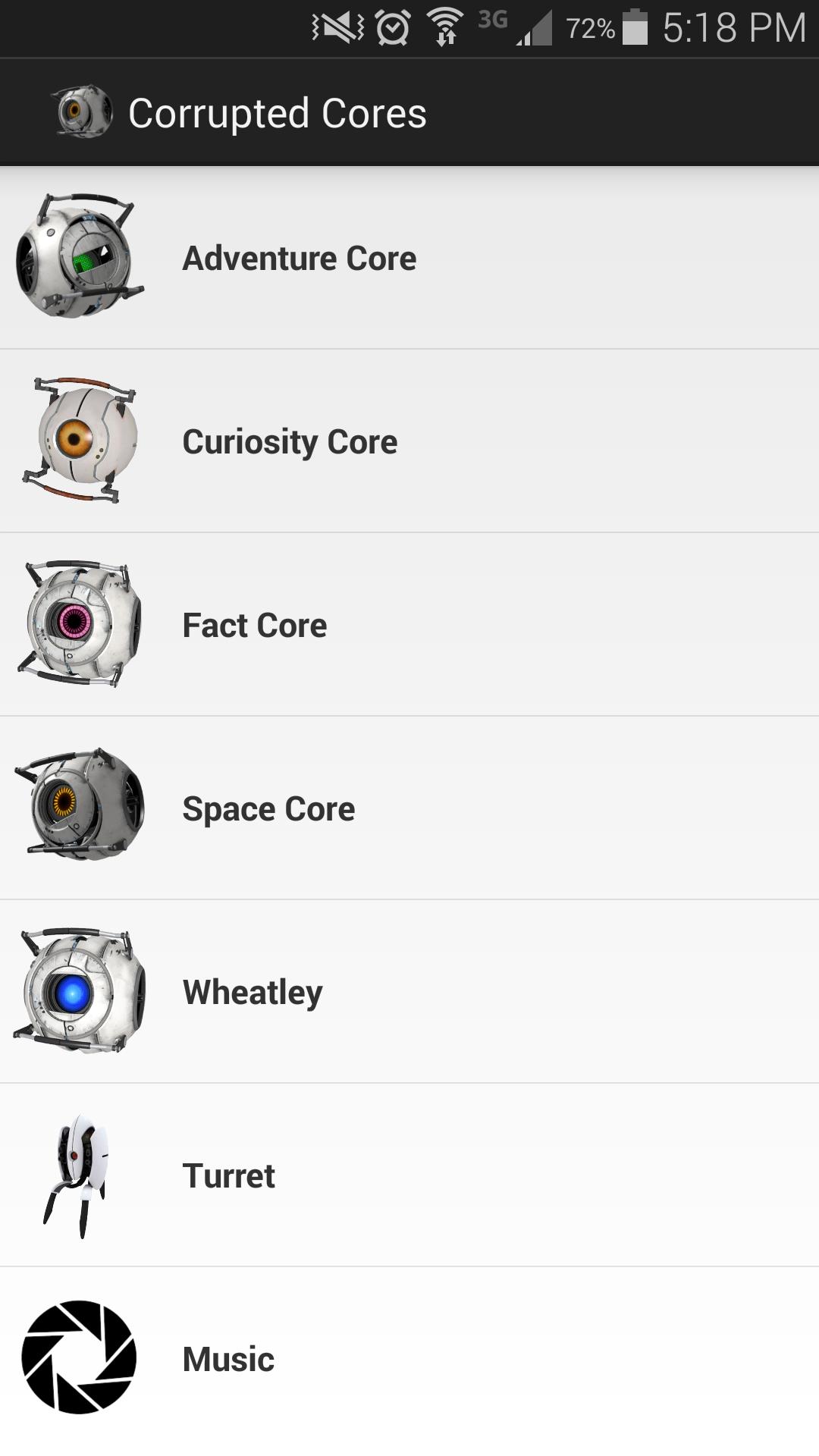 Portal 2 cores in space фото 102