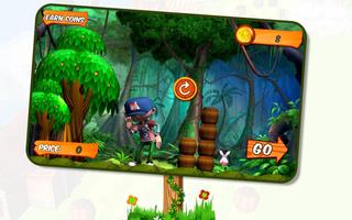 Amazing ninja kid run: NinJump screenshot 1