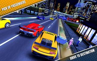 City Taxi Driving Simulator 17 - Sukan Cab Kereta syot layar 1