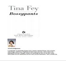 Book bossypants Tina Fey capture d'écran 2