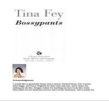 Book bossypants Tina Fey 截圖 2