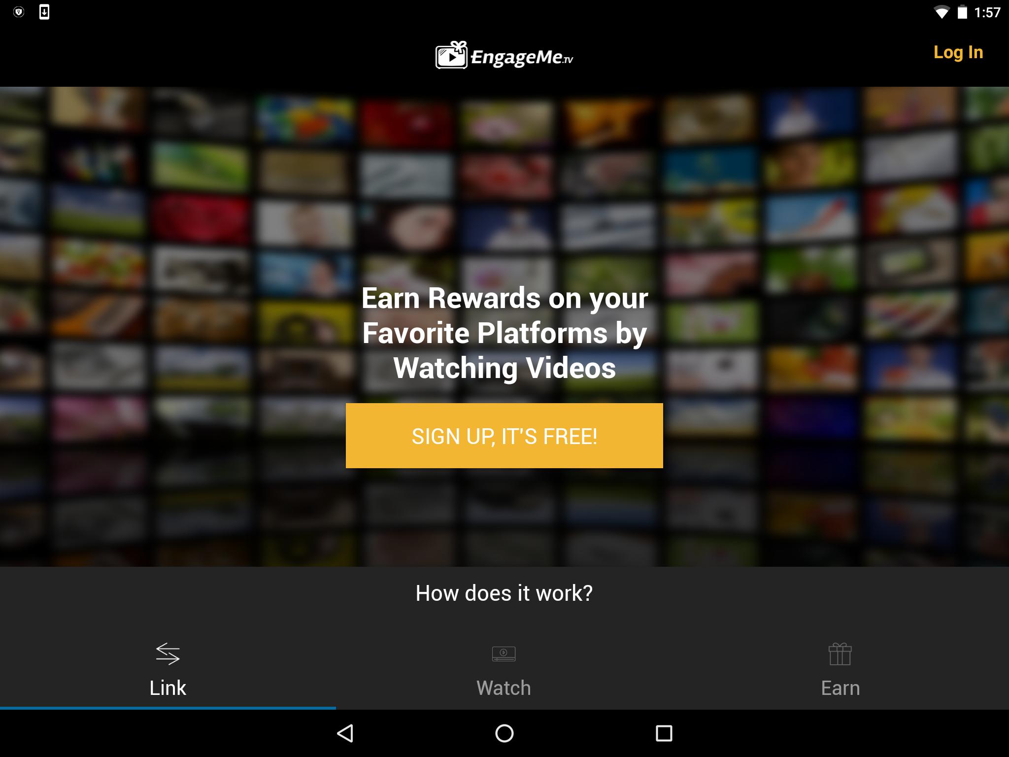 Engagemetv For Android Apk Download - earn free robux redeem instantly grabpoints youtube