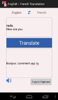 English - French Translator syot layar 1