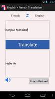 English - French Translator syot layar 2