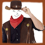 Cowboy Suit Photo Maker иконка
