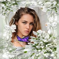 Flower Frames Photo Maker پوسٹر