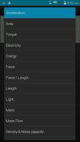 Measurement SI unit converter captura de pantalla 3