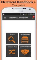 Electrical dictionary Affiche