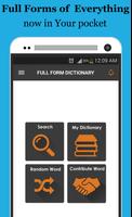 پوستر Full Forms Dictionary