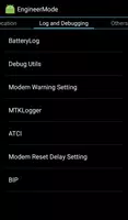 Mediatek engineering mode app screenshot 6
