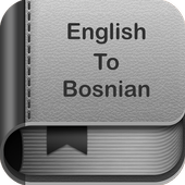English to Bosnian Dictionary and Translator App ikon