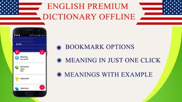 English Premium Dictionary Offline 2017 poster