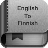 English to Finnish Dictionary and Translator App icon